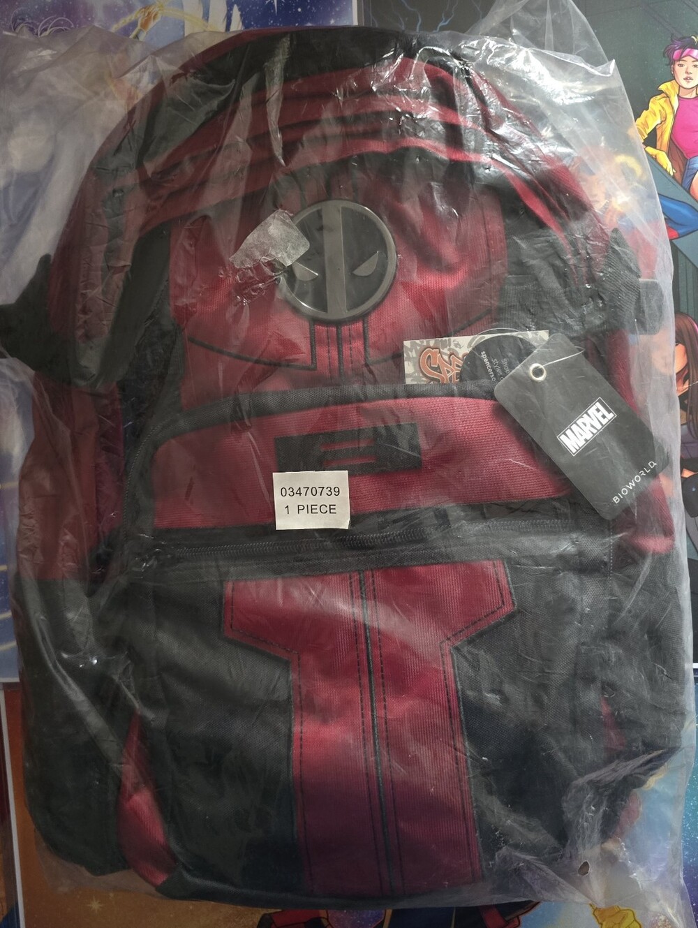 Marvel Deadpool Backpack - Picture 2 of 4
